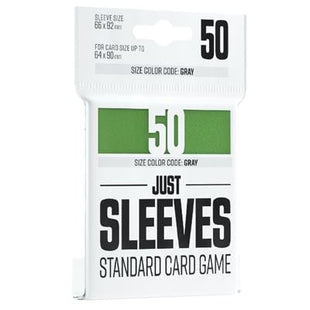 Gamers Guild AZ Gamegenic Just Sleeves: Standard Card Game Green Asmodee