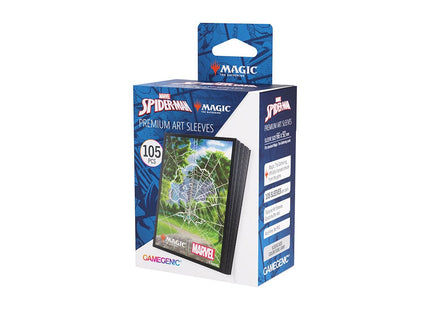 Gamers Guild AZ Gamegenic Magic: The Gathering | Marvel's Spider-Man Premium Art Sleeves - Spider-Man Forest (Pre-Order) Asmodee