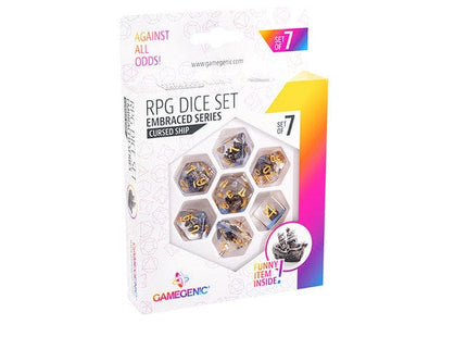 Gamers Guild AZ Gamegenic RPG Dice Set: Cursed Ship - Embraced Series Asmodee