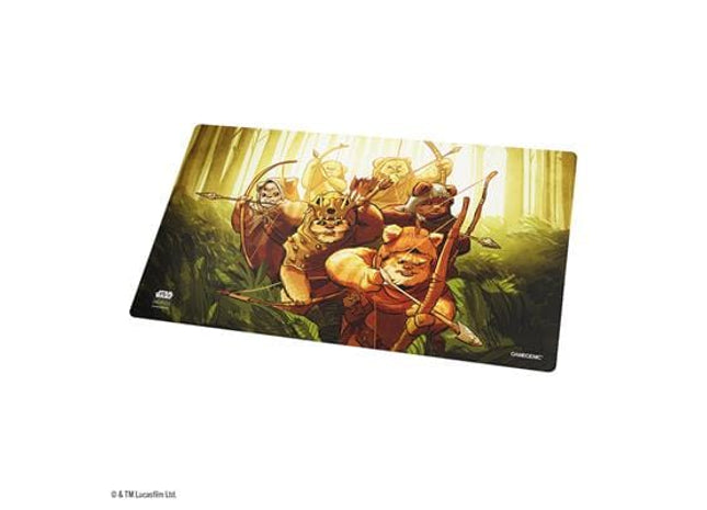 Gamers Guild AZ Gamegenic Star Wars: Unlimited Double-Sided Game Mat - Wicket & Ewok Archers Discontinue