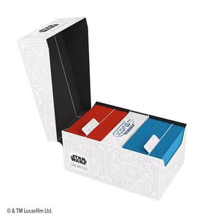 Gamers Guild AZ Gamegenic Star Wars: Unlimited Double Soft Crate - Unlimited Pattern White Discontinue