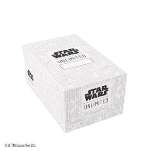 Gamers Guild AZ Gamegenic Star Wars: Unlimited Double Soft Crate - Unlimited Pattern White Discontinue