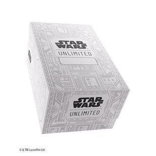 Gamers Guild AZ Gamegenic Star Wars: Unlimited Double Soft Crate - Unlimited Pattern White Discontinue