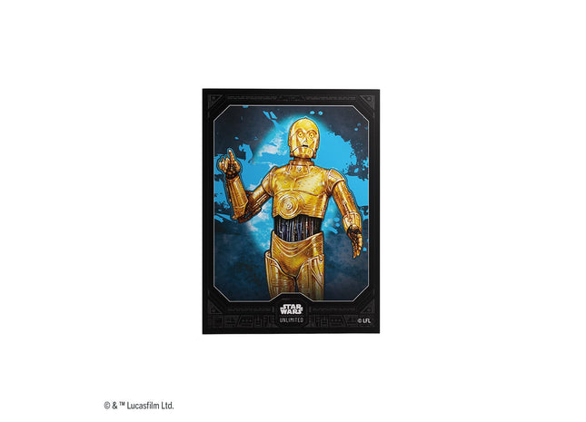 Gamers Guild AZ Gamegenic Star Wars: Unlimited Premium Art Sleeve - C-3PO (Pre-Order) Asmodee