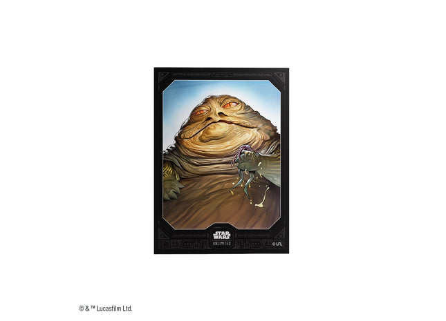 Gamers Guild AZ Gamegenic Star Wars: Unlimited Premium Art Sleeve - Jabba the Hutt (Pre-Order) Asmodee