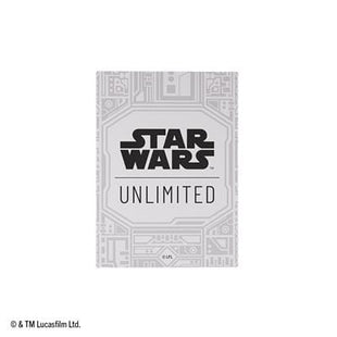 Gamers Guild AZ Gamegenic Star Wars: Unlimited Premium Art Sleeves - Unlimited Pattern White Discontinue