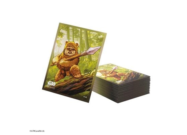 Gamers Guild AZ Gamegenic Star Wars: Unlimited Premium Art Sleeves - Wicket Discontinue