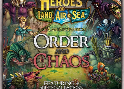 Gamers Guild AZ Gamelyn Games Heroes of Land, Air and Sea: Order and Chaos Expansion (Pre-Order) Asmodee