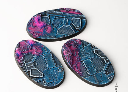 Gamers Guild AZ GamersGrass GamersGrass: Alien Infestation Bases, Oval 75mm (x3) GamersGrass