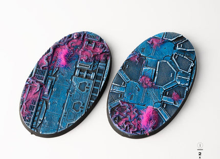 Gamers Guild AZ GamersGrass GamersGrass: Alien Infestation Bases, Oval 90mm (x2) GamersGrass
