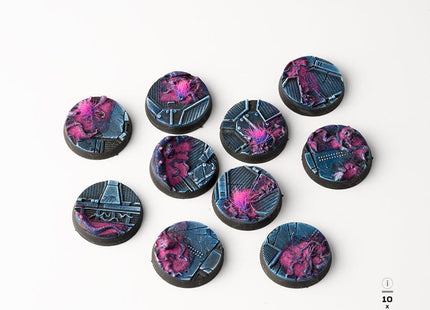 Gamers Guild AZ GamersGrass GamersGrass: Alien Infestation Bases, Round 25mm (x10) GamersGrass