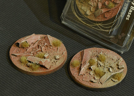 Gamers Guild AZ GamersGrass GamersGrass: Badlands Bases, Round 60mm (x2) GamersGrass