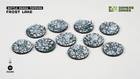 Gamers Guild AZ GamersGrass GamersGrass: Battle Ready Toppers - Frost Lake - Round 28mm (x10) GamersGrass