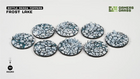 Gamers Guild AZ GamersGrass GamersGrass: Battle Ready Toppers - Frost Lake - Round 32mm (x8) GamersGrass
