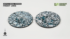 Gamers Guild AZ GamersGrass GamersGrass: Battle Ready Toppers - Frost Lake - Round 60mm (x2) GamersGrass