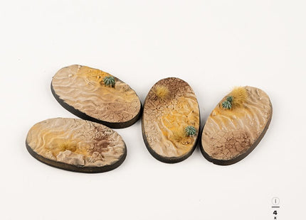 Gamers Guild AZ GamersGrass GamersGrass: Deserts of Maahl Bases, Oval 60mm (x4) GamersGrass