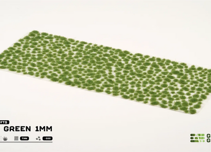 Gamers Guild AZ GamersGrass GamersGrass: Grass Tufts - Tiny Green 1mm GamersGrass