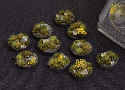 Gamers Guild AZ GamersGrass GamersGrass: Highland Bases, Round 25mm (x10) GamersGrass