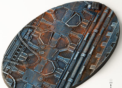 Gamers Guild AZ GamersGrass GamersGrass: Spaceship Corridor Bases, Oval 170mm (x1) GamersGrass