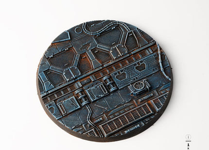 Gamers Guild AZ GamersGrass GamersGrass: Spaceship Corridor Bases, Round 100mm (x1) GamersGrass