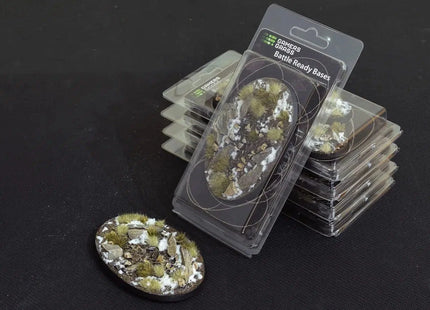 Gamers Guild AZ GamersGrass GamersGrass: Winter Bases, Oval 105mm (x1) GamersGrass