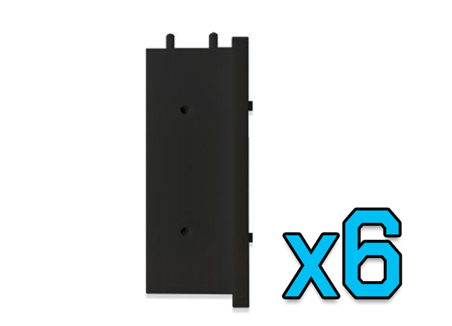 Gamers Guild AZ Gamestax:  UberStax - Universal Game Piece Holders (Black) GameStax