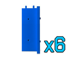Gamers Guild AZ Gamestax:  UberStax - Universal Game Piece Holders (Blue) GameStax