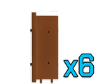 Gamers Guild AZ Gamestax:  UberStax - Universal Game Piece Holders (Brown) GameStax