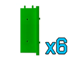 Gamers Guild AZ Gamestax:  UberStax - Universal Game Piece Holders (Green) GameStax