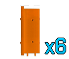 Gamers Guild AZ Gamestax: UberStax - Universal Game Piece Holders (Orange) GameStax