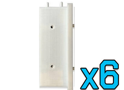 Gamers Guild AZ Gamestax: UberStax - Universal Game Piece Holders (White) GameStax