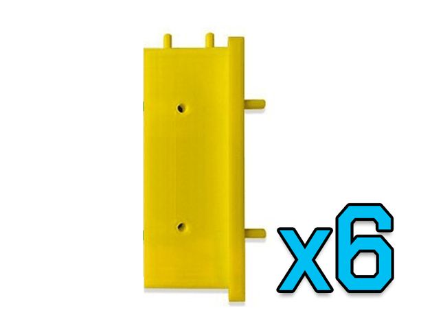 Gamers Guild AZ Gamestax: UberStax - Universal Game Piece Holders (Yellow) GameStax