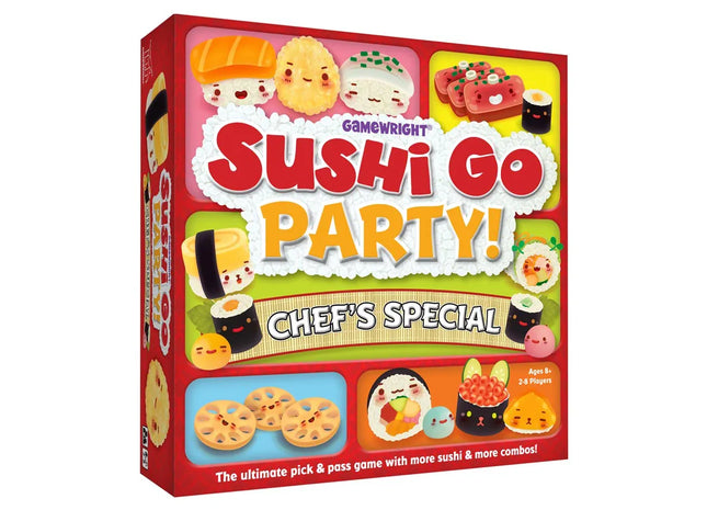 Gamers Guild AZ Gamewright Sushi Go Party!: Chef's Special (Pre-Order) ACD Distribution
