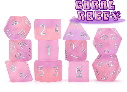 Gamers Guild AZ Gate Keeper Games Gate Keeper Games 11 Die Set: Sea Glass - Coral Reef Gate Keeper Games
