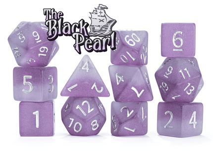 Gamers Guild AZ Gate Keeper Games Gate Keeper Games 11 Die Set: Sea Glass - The Black Pearl Gate Keeper Games
