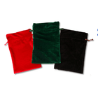 Gamers Guild AZ Gate Keeper Games Gate Keeper Games : Dice Bags - Dice Bags – Classy Velvet - Black Gate Keeper Games