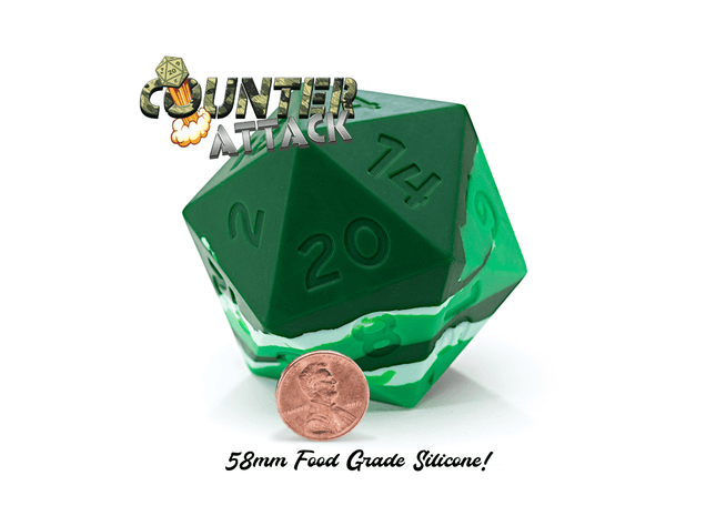 Gamers Guild AZ Gate Keeper Games Gate Keeper Games: Random EnCounter 58mm D20 - Counter Attack Gate Keeper Games