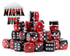 Gamers Guild AZ Gate Keeper Games Gate Keeper Games Set of 36 D6: Inminity Dice - Magma Dice Gate Keeper Games