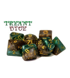 Gamers Guild AZ Gate Keeper Games GKG226-7d - Gate Keeper Games 7 Die Set: Treant Halfsies Dice Gate Keeper Games