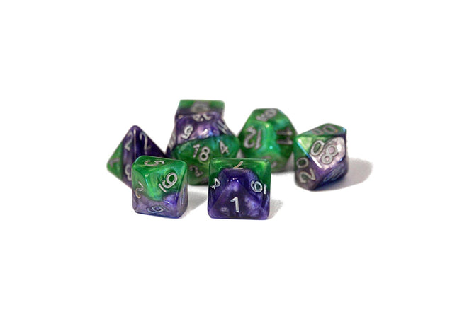 Gamers Guild AZ Gate Keeper Games GKG552-7d - Gate Keeper Games 7 Die Set: Joker Halfsies Dice Gate Keeper Games
