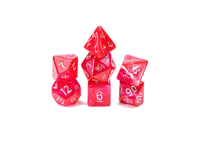 Gamers Guild AZ Gate Keeper Games GKGAE117-7d - Gate Keeper Games 7 Die Set: Ol Saint Nick Christmas Aether Dice Gate Keeper Games