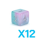 Gamers Guild AZ Gate Keeper Games GKGAE212-12d6 - Gate Keeper Games Set of 12 D6: Mintgenta Aether Dice Gate Keeper Games