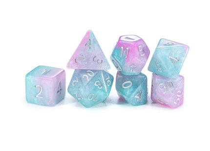 Gamers Guild AZ Gate Keeper Games GKGAE212-7d - Gate Keeper Games 7 Die Set: Mintgenta Aether Dice Gate Keeper Games