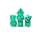Gamers Guild AZ Gate Keeper Games GKGAE227-7d - Gate Keeper Games 7 Die Set: Hollyday Pine Christmas Aether Dice Gate Keeper Games