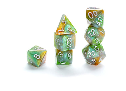 Gamers Guild AZ Gate Keeper Games GKGAE248-7d - Gate Keeper Games 7 Die Set: Ork York Aether Dice Gate Keeper Games
