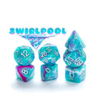 Gamers Guild AZ Gate Keeper Games GKGAE317-7d - Gate Keeper Games 7 Die Set: Swirlpool Aether Dice Gate Keeper Games