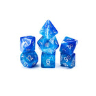 Gamers Guild AZ Gate Keeper Games GKGAE337-7d - Gate Keeper Games 7 Die Set: Chanukah Hanukkah Aether Dice Gate Keeper Games