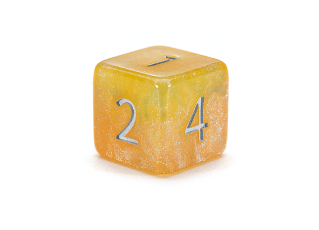 Gamers Guild AZ Gate Keeper Games GKGAE443-12d6 - Gate Keeper Games Set of 12 D6: Sunburst Aether Dice Gate Keeper Games