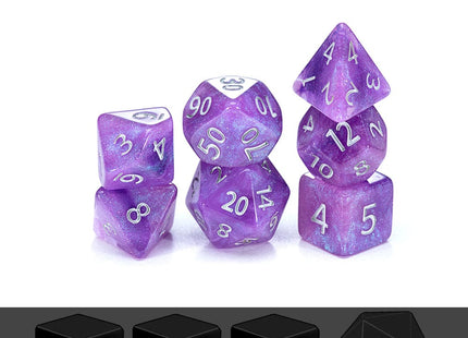 Gamers Guild AZ Gate Keeper Games GKGAE557-11d - Gate Keeper Games 11 Die Set: Amethyst Aether Dice Gate Keeper Games