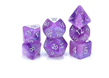 Gamers Guild AZ Gate Keeper Games GKGAE557-7d - Gate Keeper Games 7 Die Set: Amethyst Aether Dice Gate Keeper Games